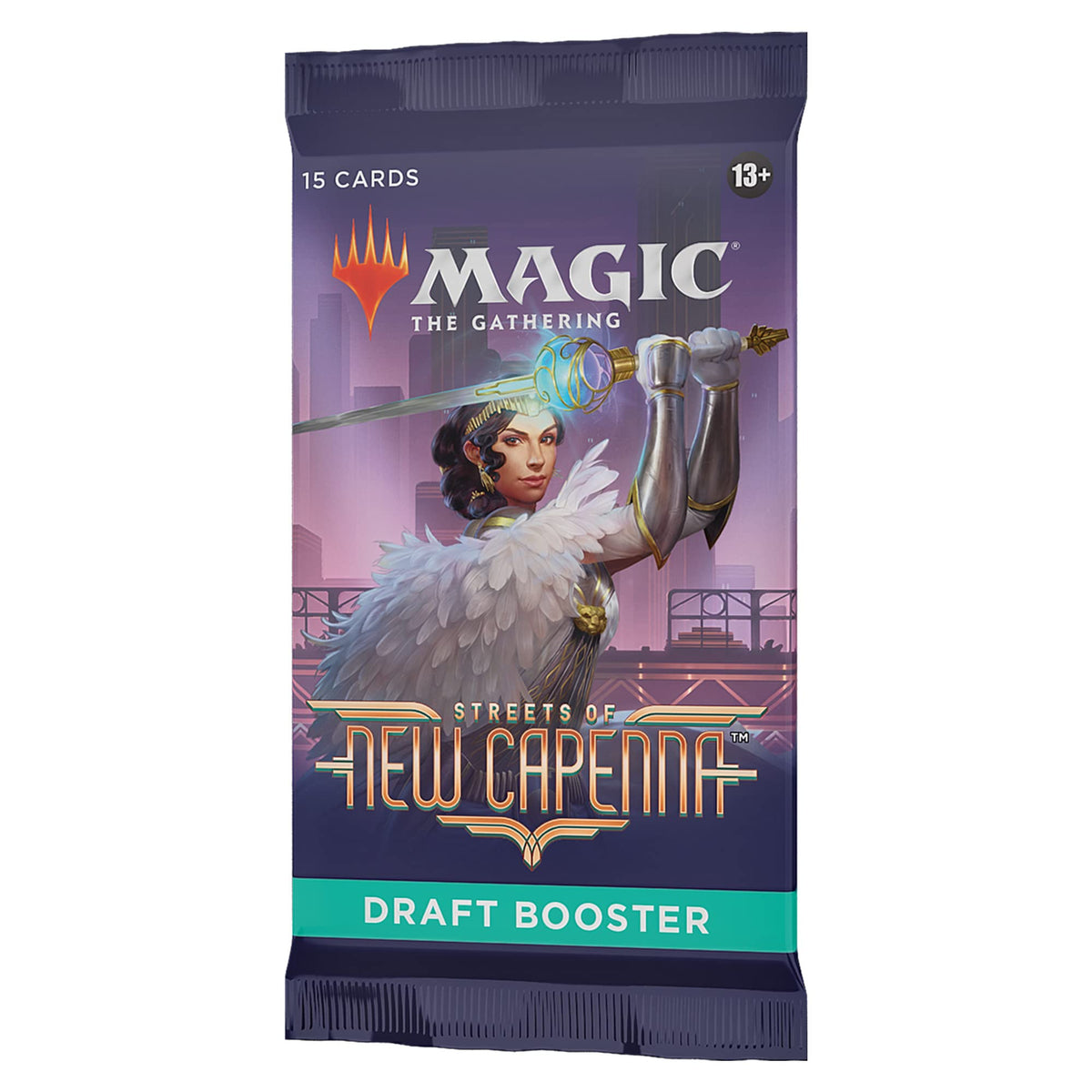 Magic: The Gathering Streets of New Capenna Draft Booster | 15 Magic Cards