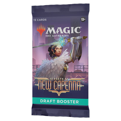 Magic: The Gathering Streets of New Capenna Draft Booster | 15 Magic Cards