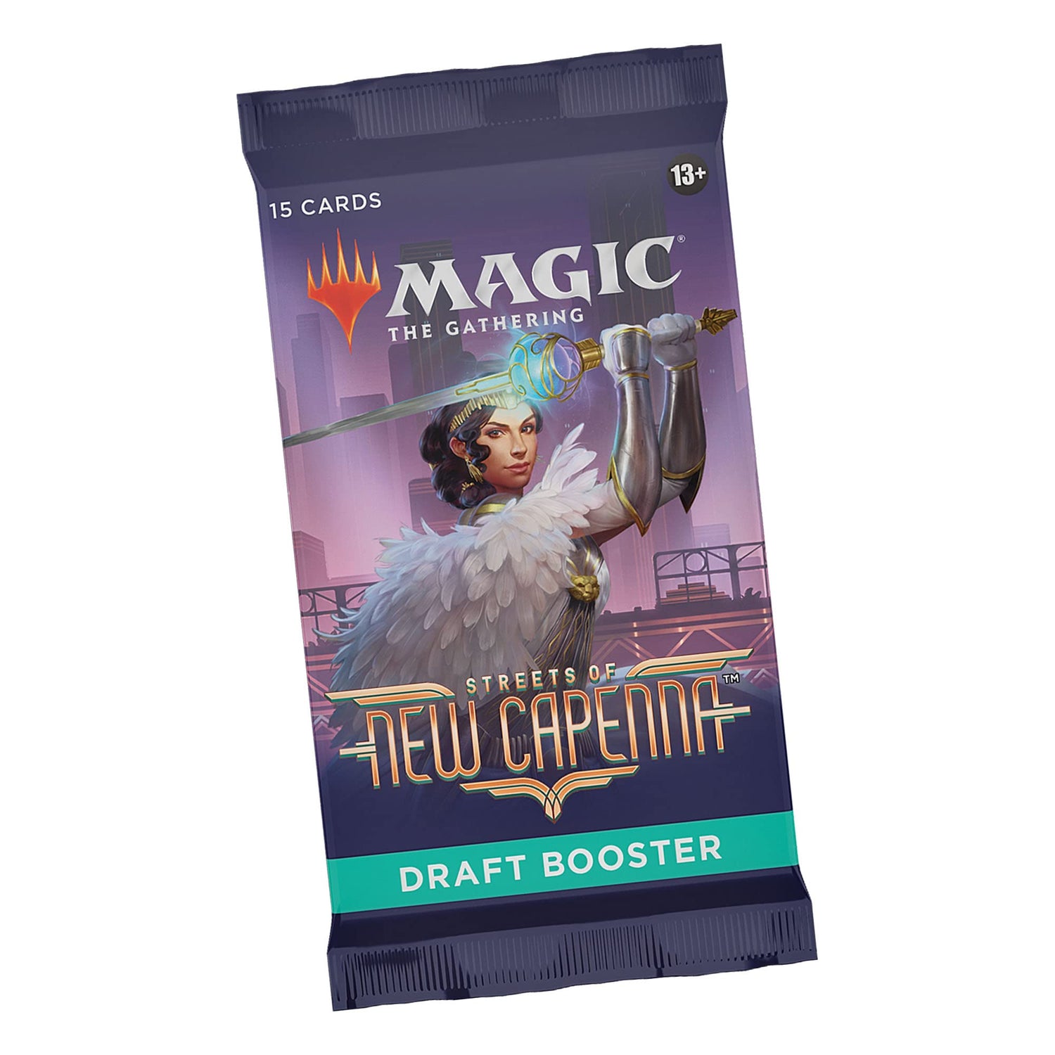 Magic: The Gathering Streets of New Capenna Draft Booster | 15 Magic Cards