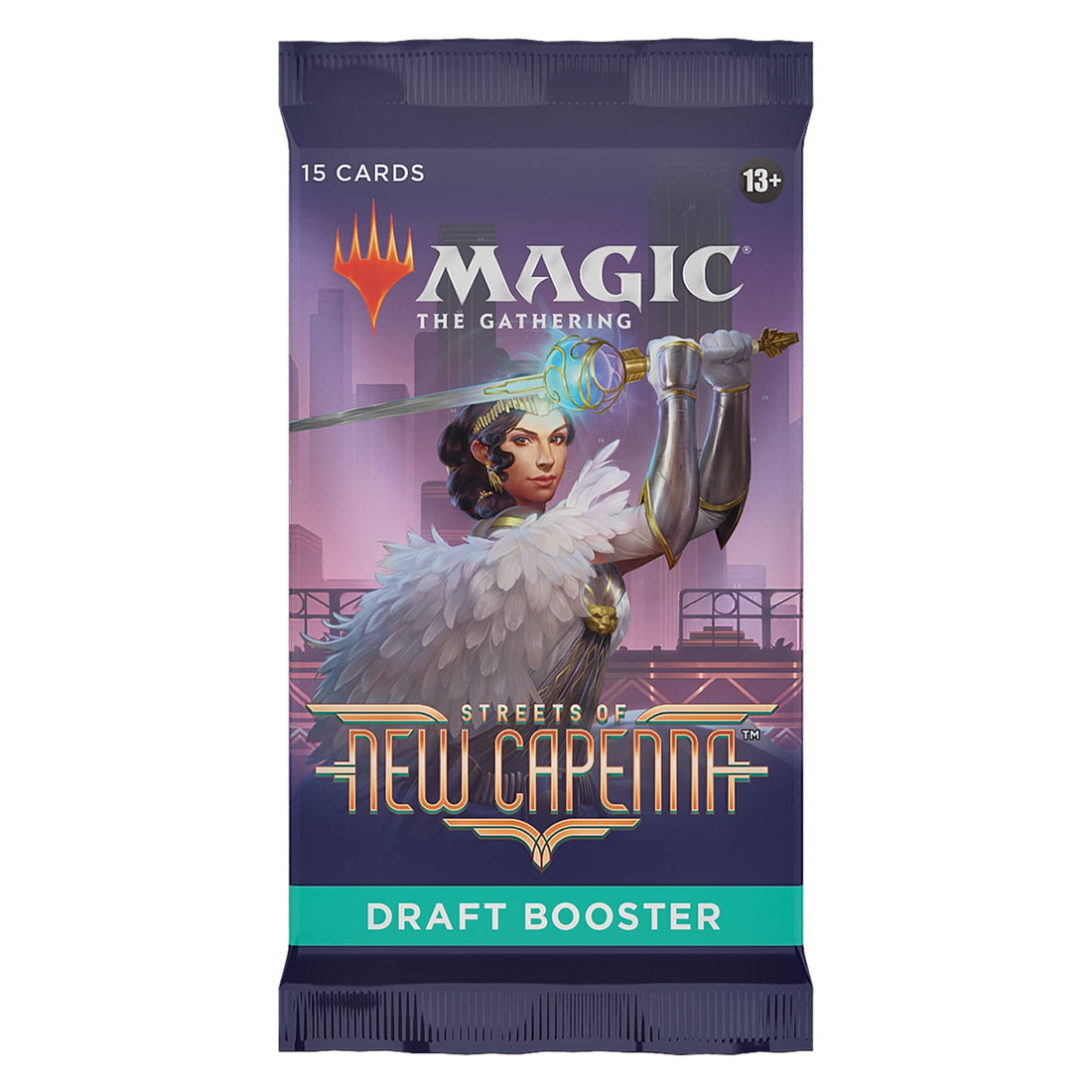 Magic: The Gathering Streets of New Capenna Draft Booster | 15 Magic Cards